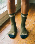 M's Classic Stripe Socks - Military
