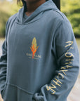 Tropical Heliconia Youth Pullover Hoodie