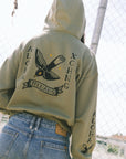 W's Mynah Tattoo Plush Pullover Hoodie