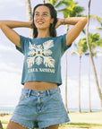W's Lauae Applique Mid Length Tee