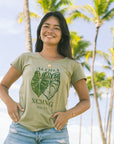W's Kalo Block Print Scoop Tee