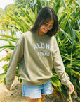 W's Kona Winds Plush Oversized Crew