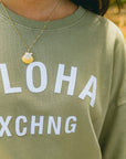 W's Kona Winds Plush Oversized Crew
