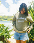 W's Kona Winds Plush Oversized Crew