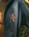 W's Sexy Pink Heliconia Plush Zip Hoodie