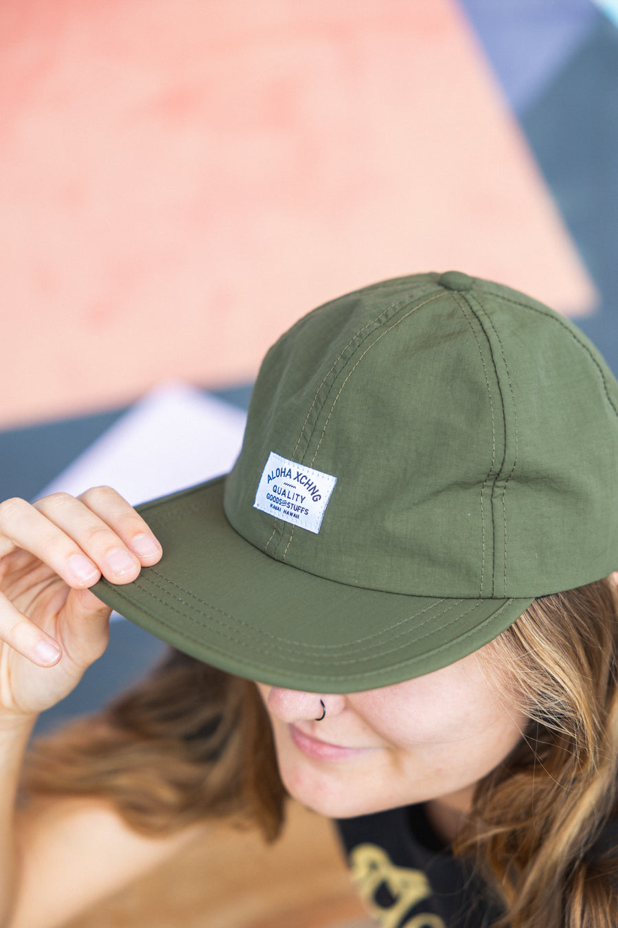Quality G&S 6-Panel Unstructured Surf Cap