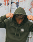 Box Logo Unisex Pullover Hoodie