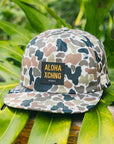 Box Logo 5 Panel Unstructured Snapback - Nene Camo