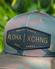 Corpo Logo Structured Trucker - Camo