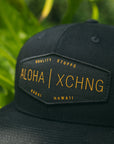Corpo Logo Structured Snapback - Black