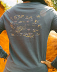 W's Kauai Map Longsleeve Tee