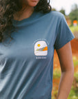 W's I'd Rather Be At Polihale Mid Length Tee