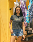 W's Laua'e Leaf Mid Length Tee