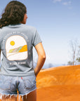 W's I'd Rather Be At Polihale Mid Length Tee