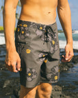 M's Rippah Shreddah 18" Boardshorts - Pua Pop