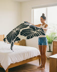 Bombucha Pua Plush Throw Blanket