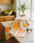 Hibiscus Blooms Tea Towel