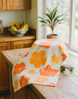 Hibiscus Blooms Tea Towel
