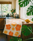 Hibiscus Blooms Tea Towel