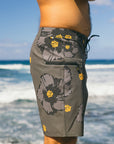 M's Rippah Shreddah 18" Boardshorts - Pua Pop