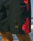 M's Side Pali Boardshort 20" - Pua Pop