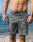 M's Cruisey Cruise Boardshort - Woodland Camo