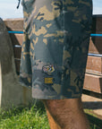 M's Rippah Shreddah 18" Boardshorts - Woodland Camo