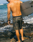 M's Rippah Shreddah 18" Boardshorts - Woodland Camo