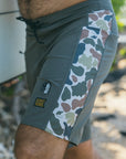 M's Side Pali Boardshort 20" - Nene Camo