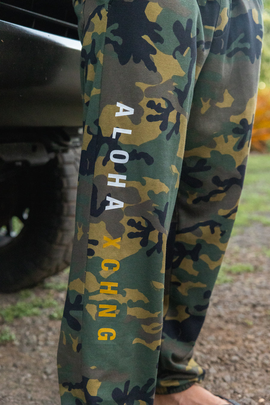 M's Camo Boar Sweatpants