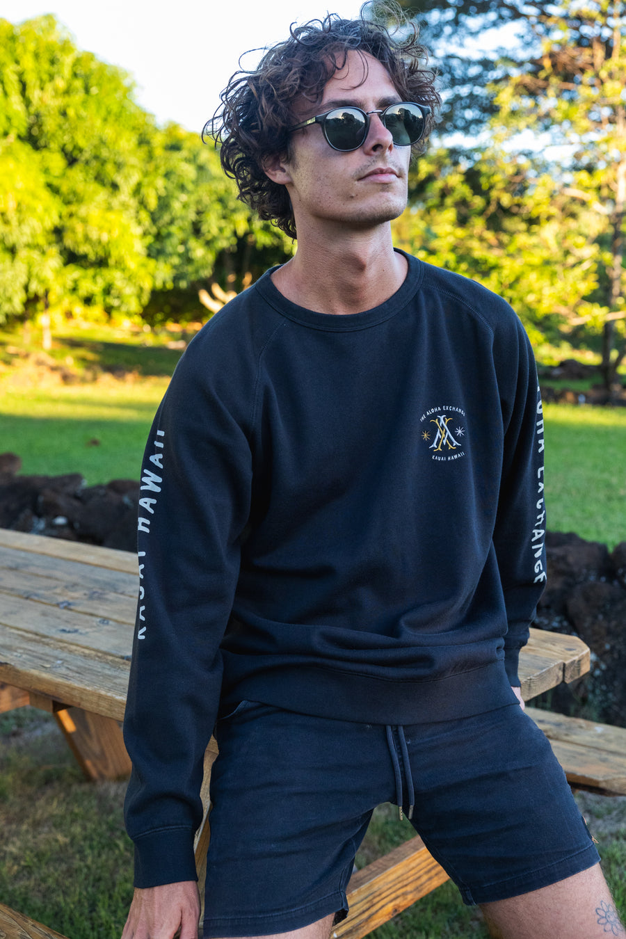 Monogram Unisex Crew