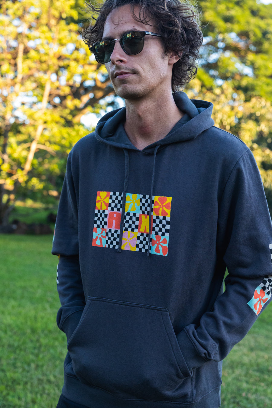 Patchy Unisex Pullover Hoodie