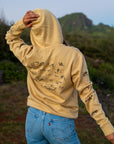 Kauai Map Unisex Pullover Hoodie