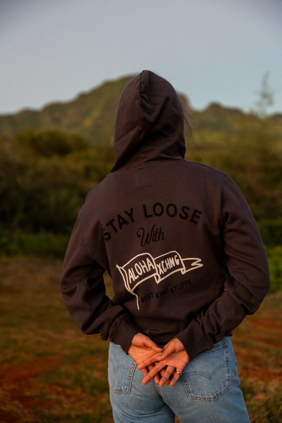 Stay Loose Unisex Zip Up Hoodie