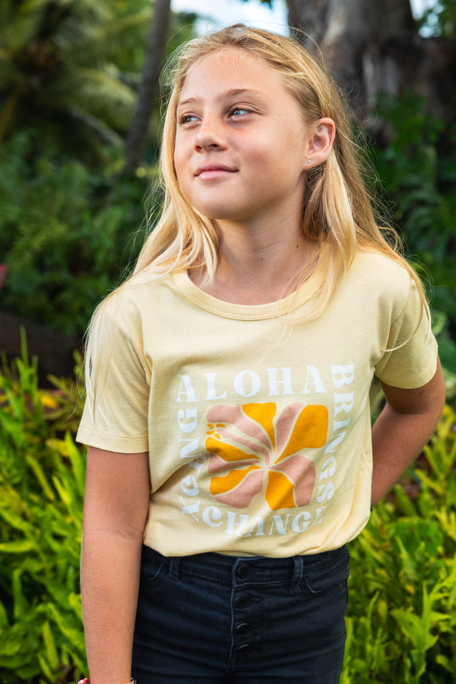 ABC Hibiscus Youth Tee