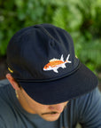 Menpachi Embroidered 5 Panel Unstructured Hat