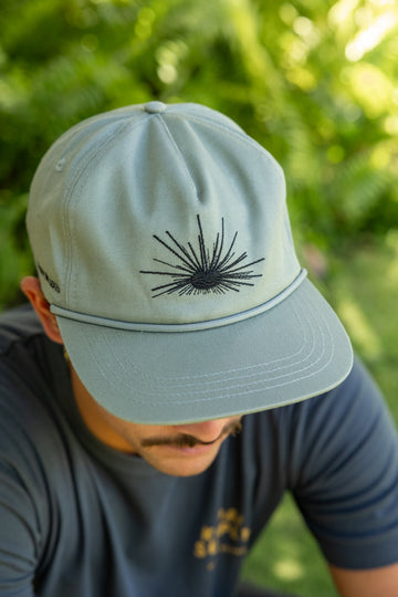 Wana Embroidered 5 Panel Unstructured Hat