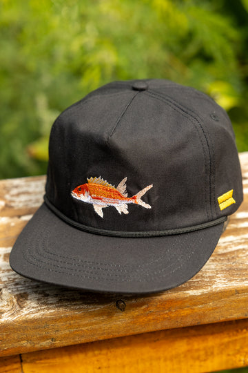 Menpachi Embroidered 5 Panel Unstructured Hat