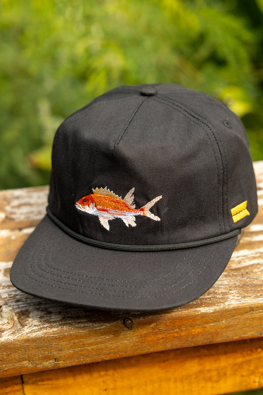 Menpachi Embroidered 5 Panel Unstructured Hat