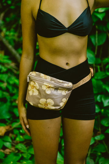 Hau Hibiscus Hele On Fanny Pack