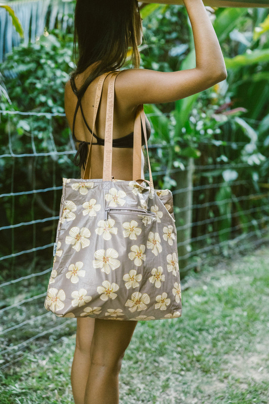 Hau Hibiscus Hele On Tote