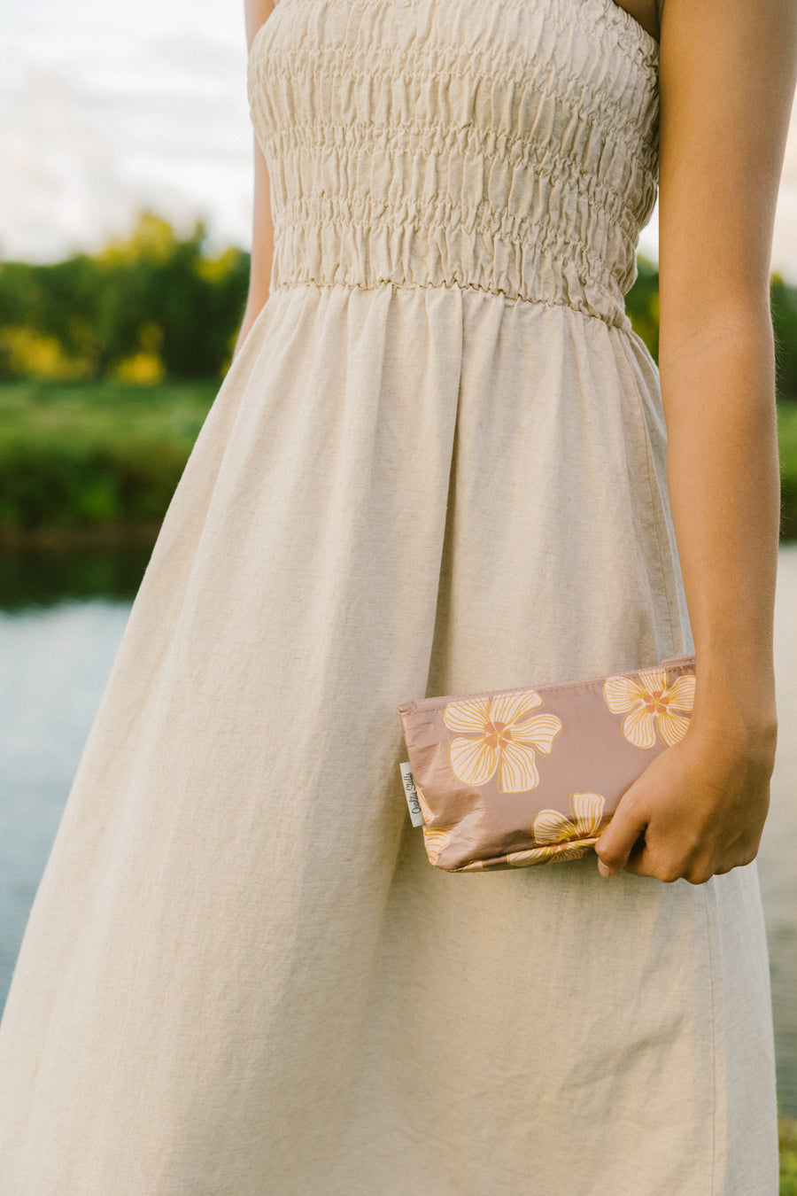 Small Hau Hibiscus Hele On Pouch