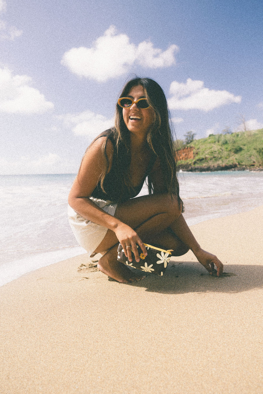 Small Tiare Pua Hele On Pouch