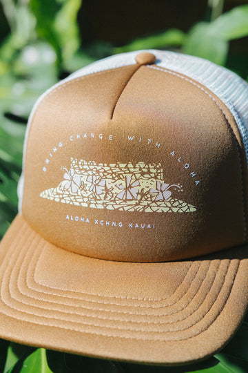 Lauhala Foam Trucker