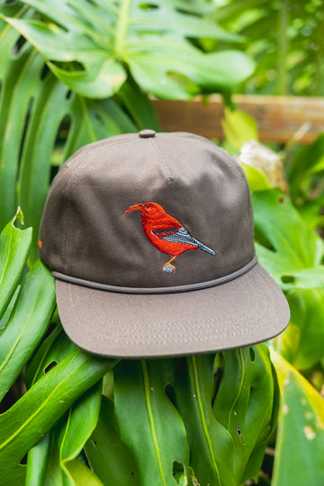 I'iwi Embroidered 5 Panel Unstructured Hat