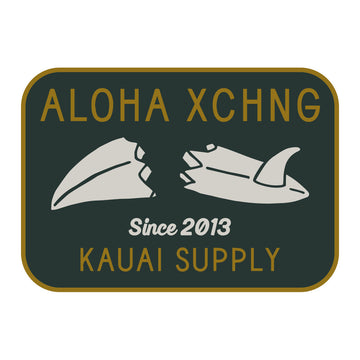 Kauai Supply Broke Board Sticker