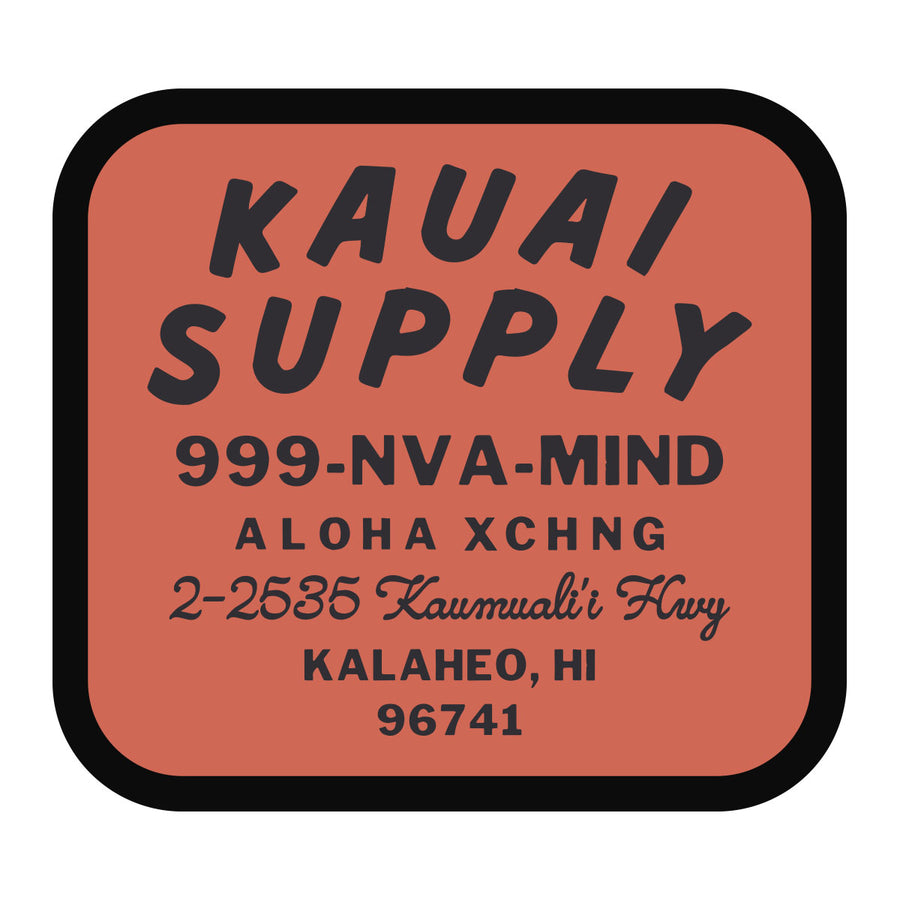 Kauai Supply Sticker