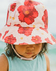 ABC Hibiscus Pua Pop  Reversible Bucket Hat