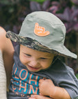 Fat Shaka Camo Reversible Bucket Hat