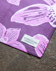 Orchid Print Kitchen Towel